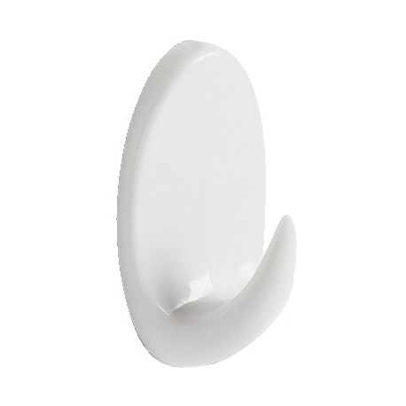 Krok Maxihaken oval white 55x35 mm